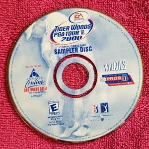 Tiger Woods PGA Tour 2000 Sampler Disc